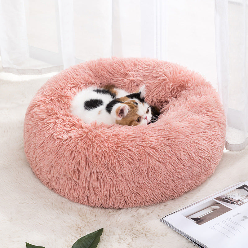 Warm Donut Pet Pillow