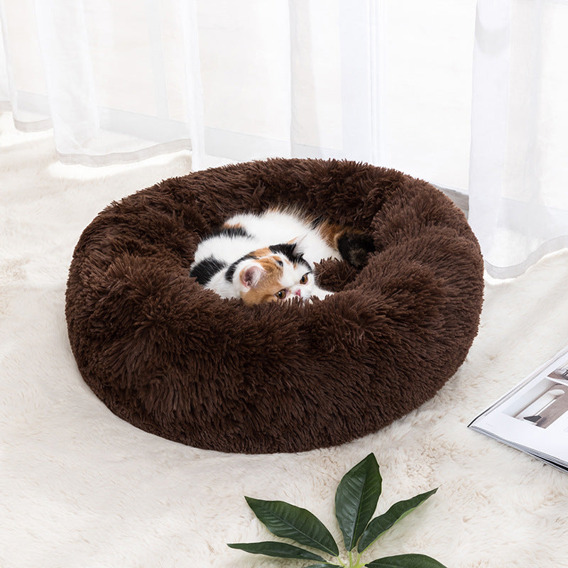 Warm Donut Pet Pillow