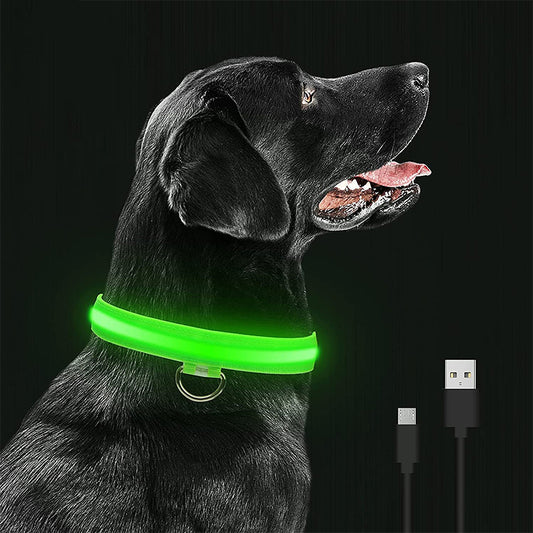 LED Glowing Dog Collar 