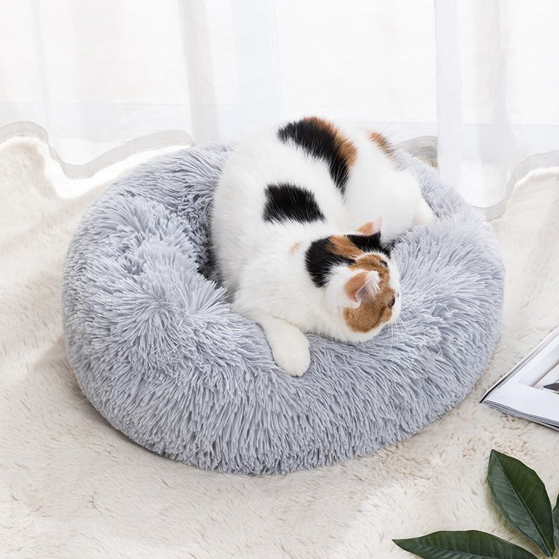 Warm Donut Pet Pillow