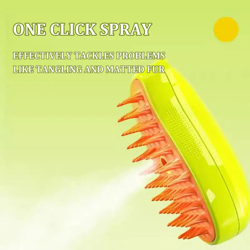 Steamy 3 in 1 Pet Brush