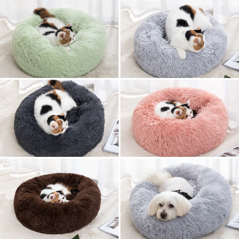 Warm Donut Pet Pillow