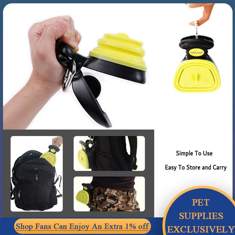 Portable Dog Pooper Scooper with Poop Bag