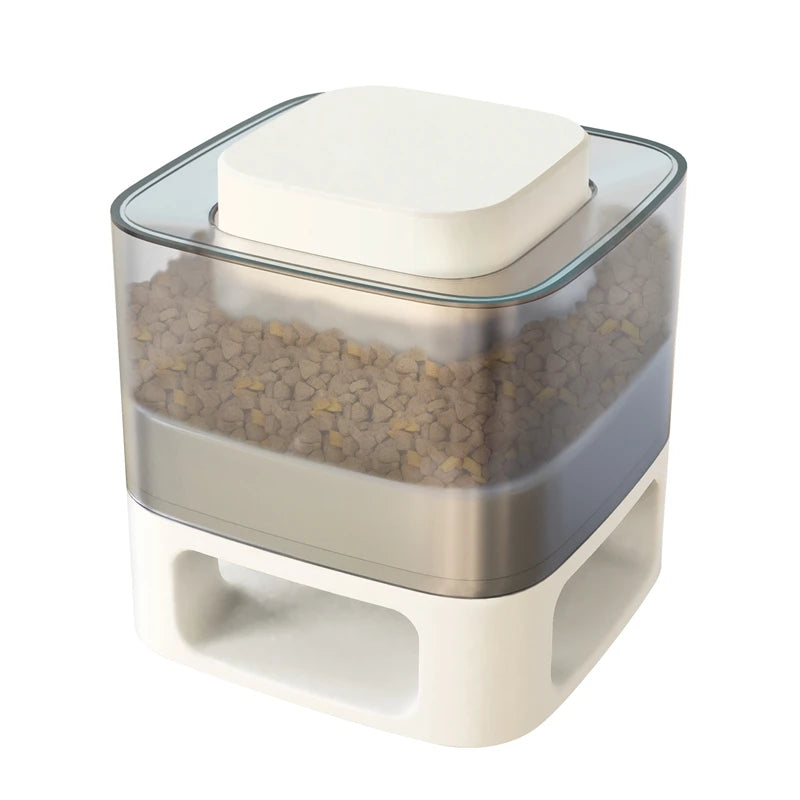 Pet Slow Feeder Automatic Food Dispenser - Interactive Pet Feeder