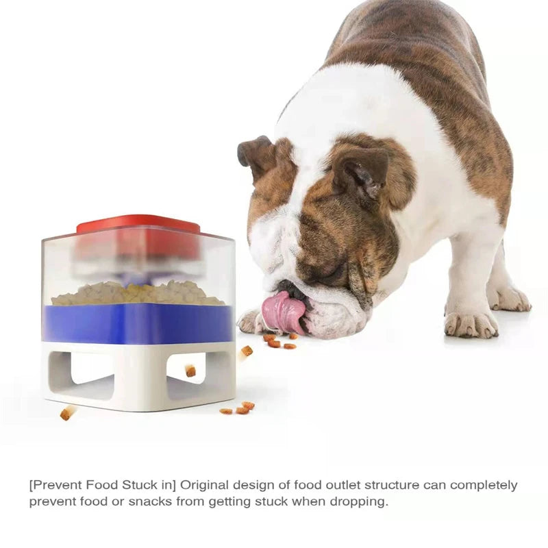 Pet Slow Feeder Automatic Food Dispenser - Interactive Pet Feeder