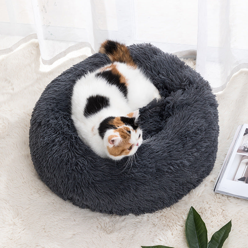 Warm Donut Pet Pillow