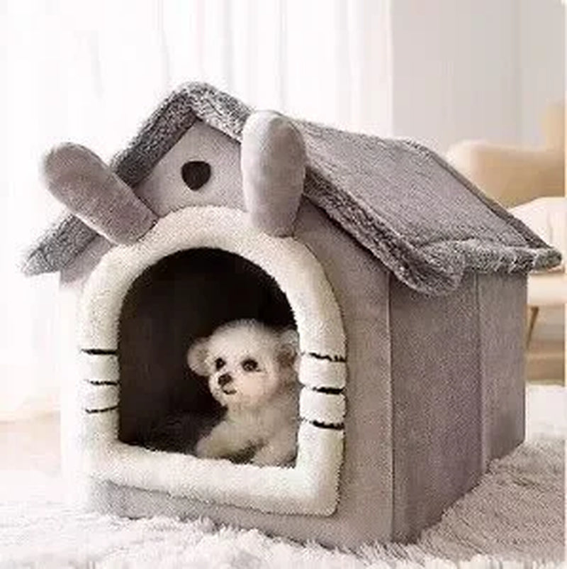 Indoor Warm Pet House - with Removable Cushion