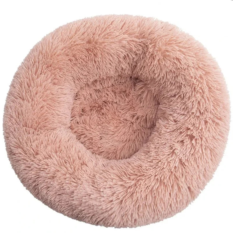 Calming Dog & Cat Bed, Donut Warm Cuddler