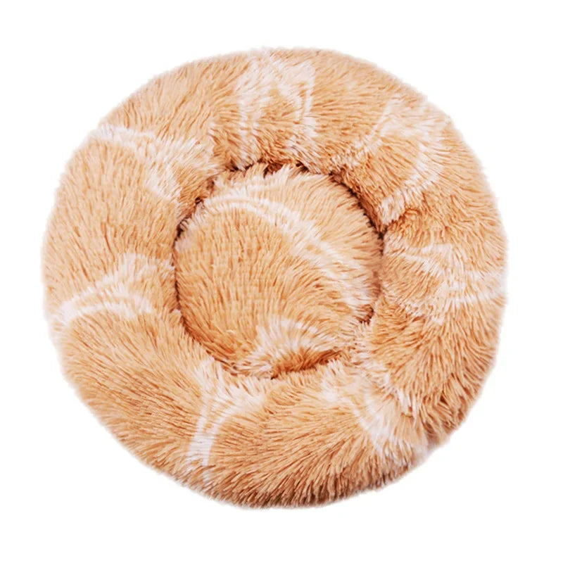 Calming Dog & Cat Bed, Donut Warm Cuddler