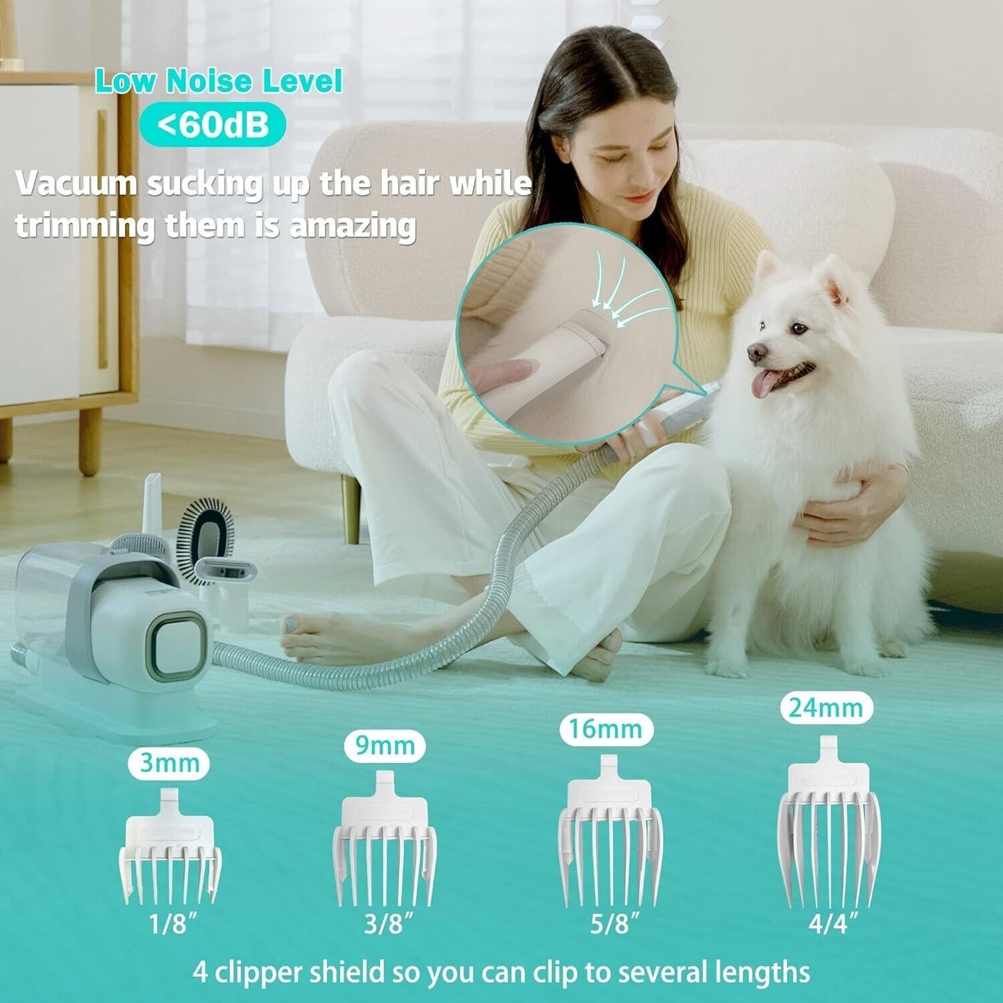 "Dog Grooming Vacuum