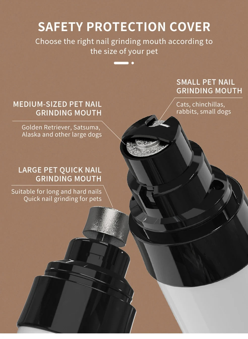 Electric Pet Nail Grinder